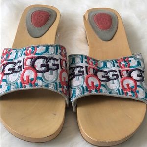 Ugg Australia wooden slides